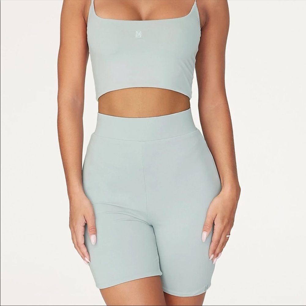 Mekshi high waisted bike shorts XS